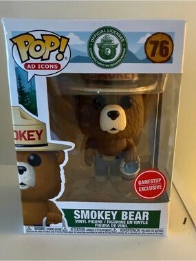 Funko Pop! Ad Icons Smokey Bear (GameStop Exclusive)